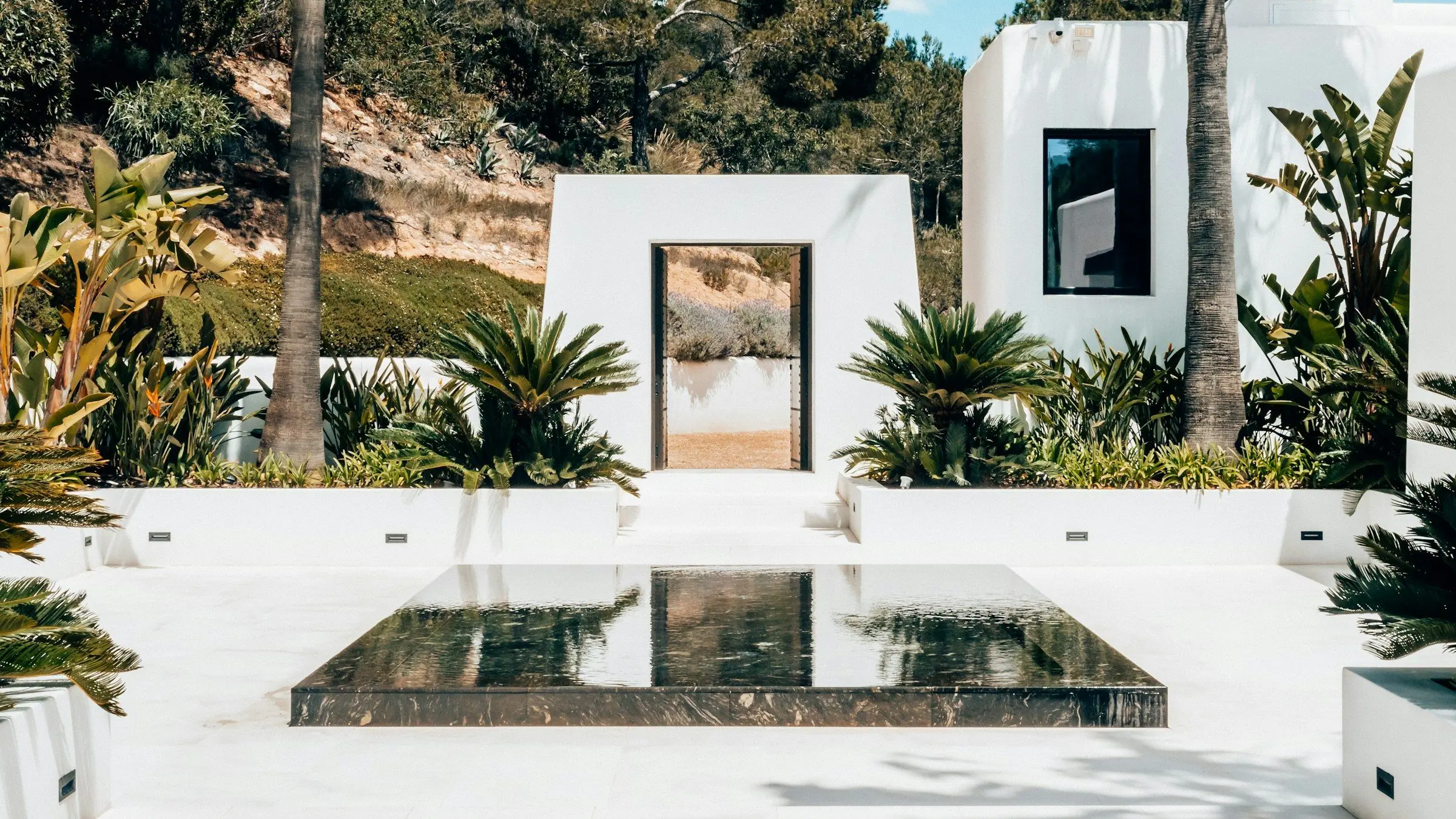 Villa mediterránea contemporánea en España